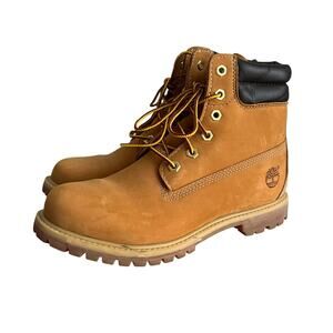 Timberland Tan Classic 6” Boots Size Woman’s 8 42687